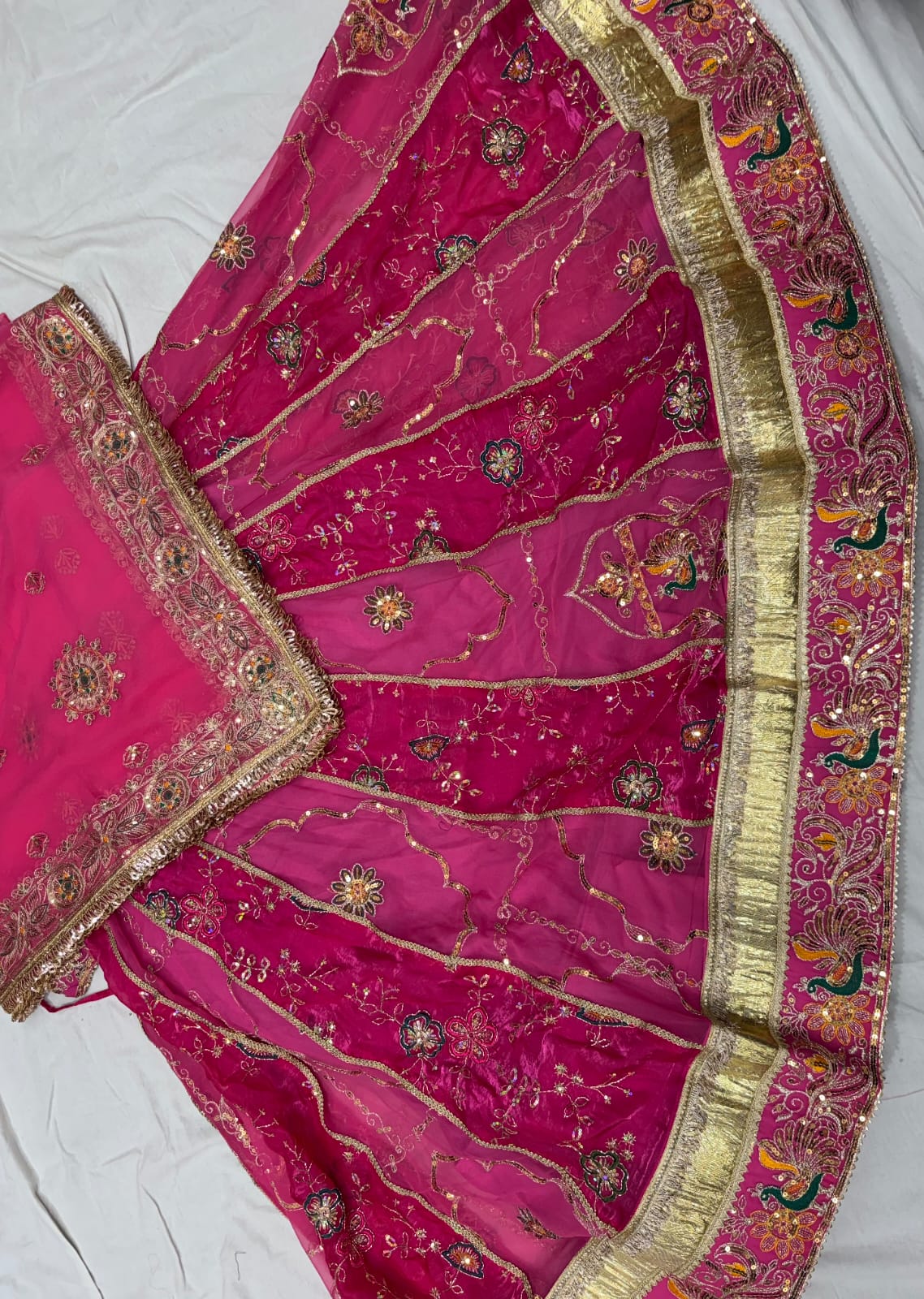 Royal Georgette Embroidered Lehenga