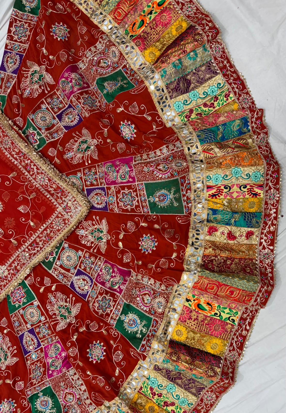Royal Georgette Embroidered Lehenga