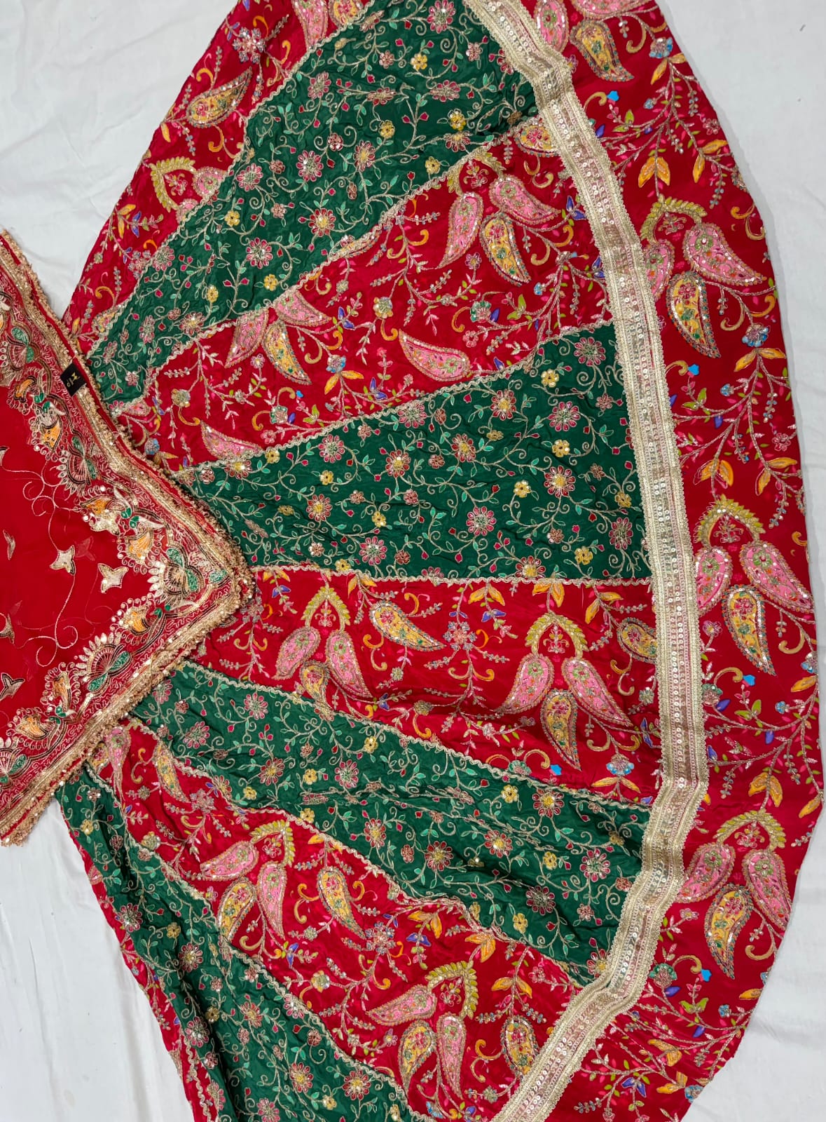 Royal Georgette Embroidered Lehenga