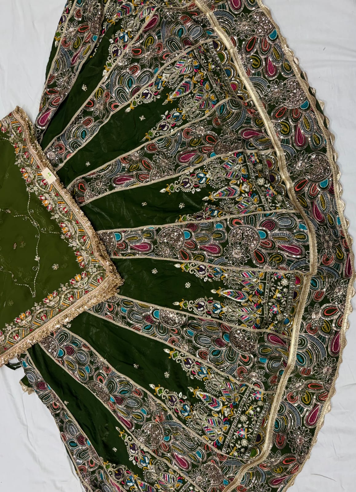 Royal Georgette Embroidered Lehenga